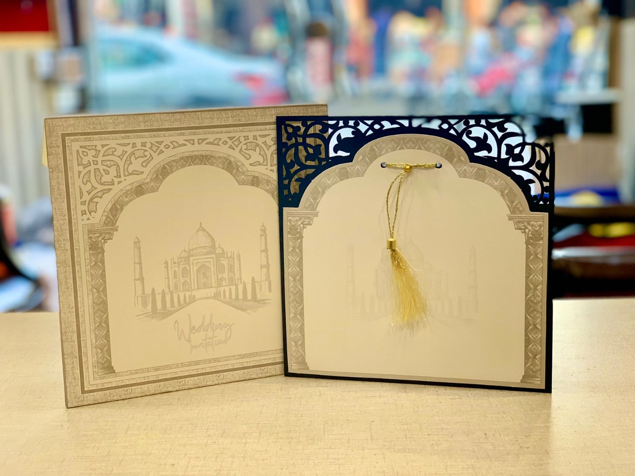 Wedding invitation card