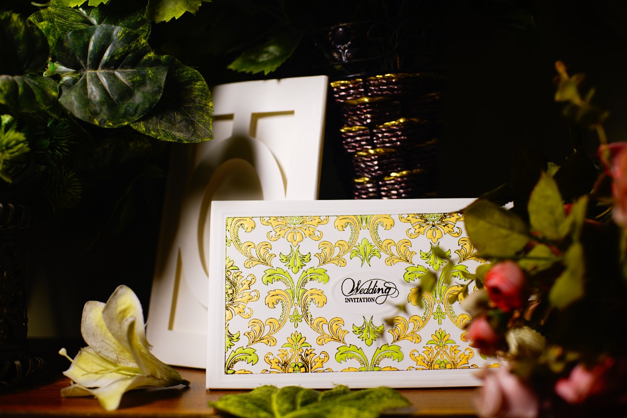 Wedding invitation card